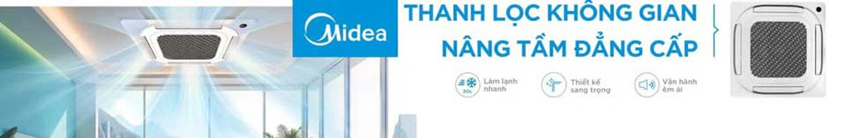  Máy Lạnh Midea Âm Trần