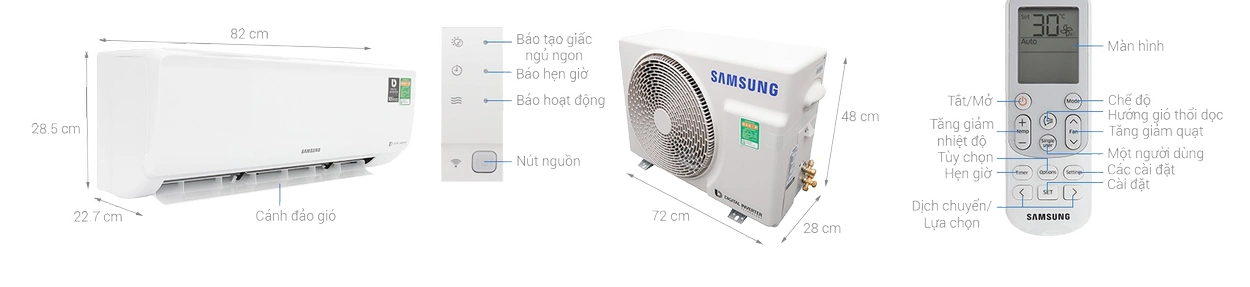 Lắp Máy Lạnh SamSung 2 HP