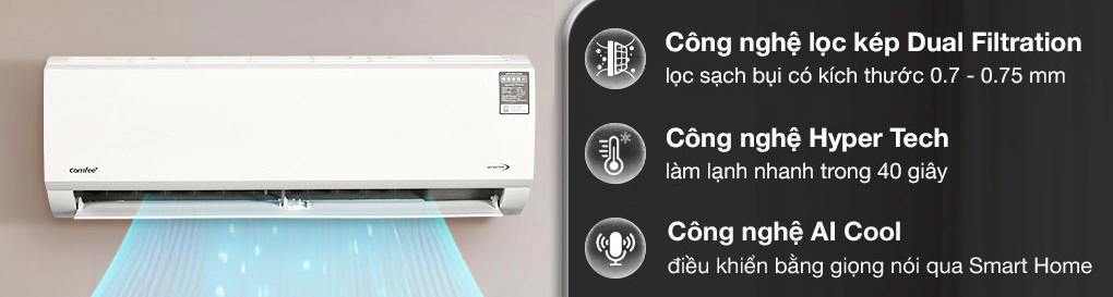 Máy Lạnh Comfee Inverter