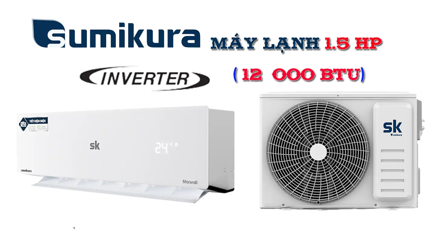 Lắp Máy Lạnh Sumikura 1.5 HP Giá Rẻ
