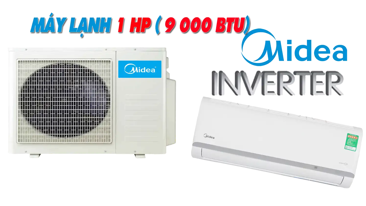 Lắp Máy Lạnh Midea 1 HP Giá Rẻ