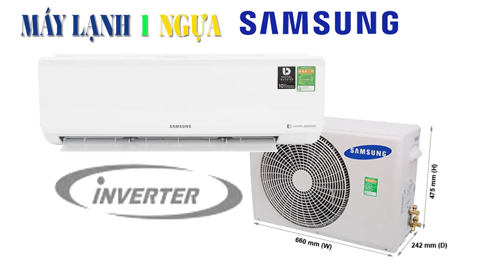 Máy Lạnh SamSung 1 HP Giá Rẻ