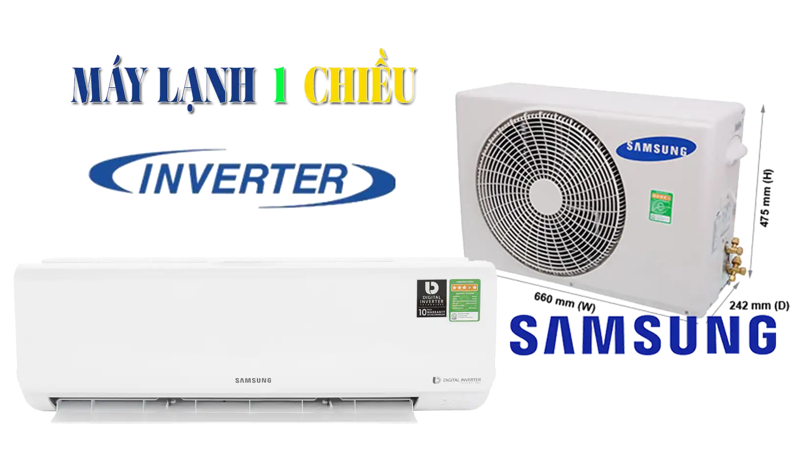 Máy Lạnh SamSung 1 Chiều Giá Rẻ