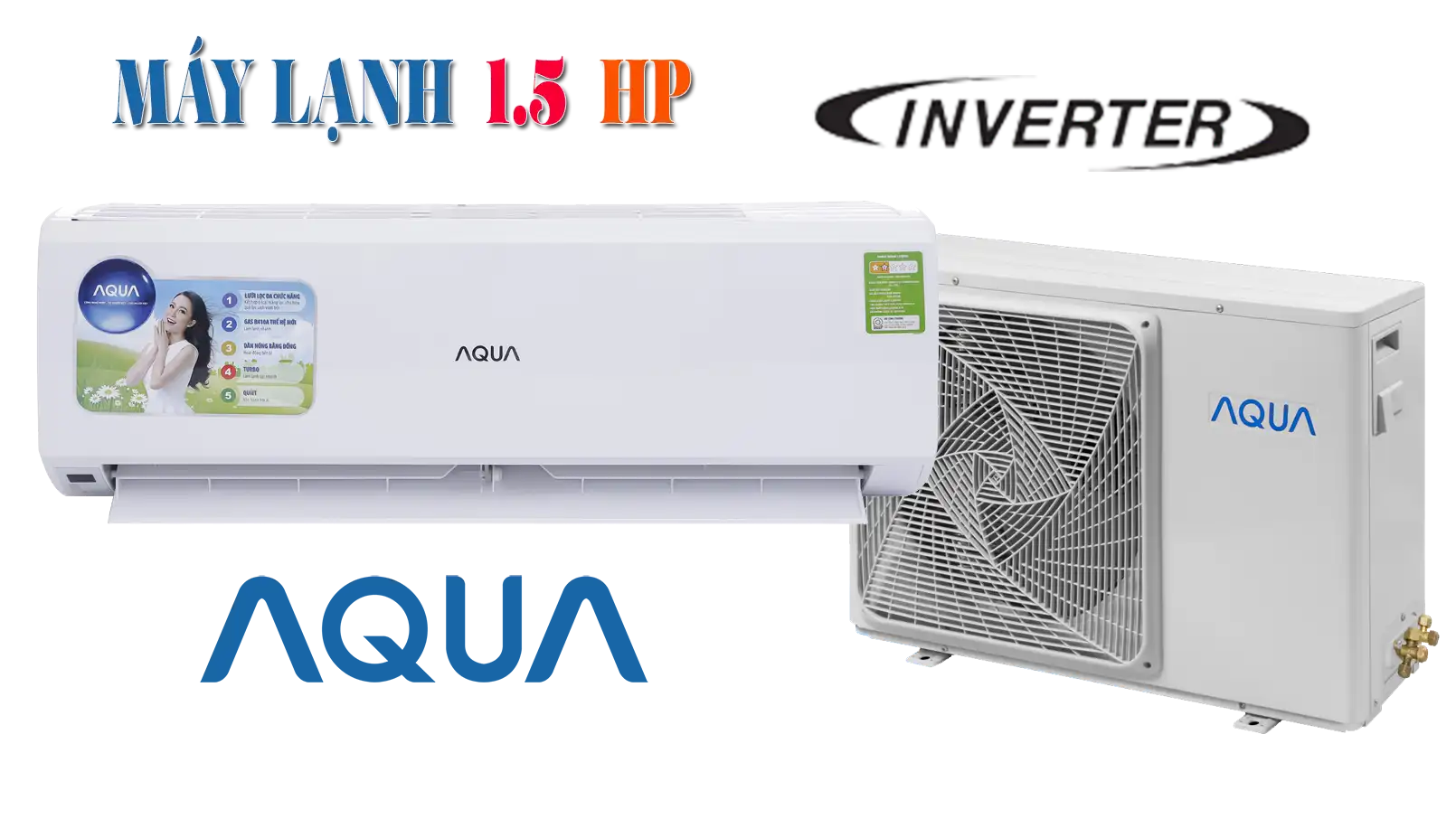 Máy Lạnh Aqua 1.5 HP Giá Rẻ