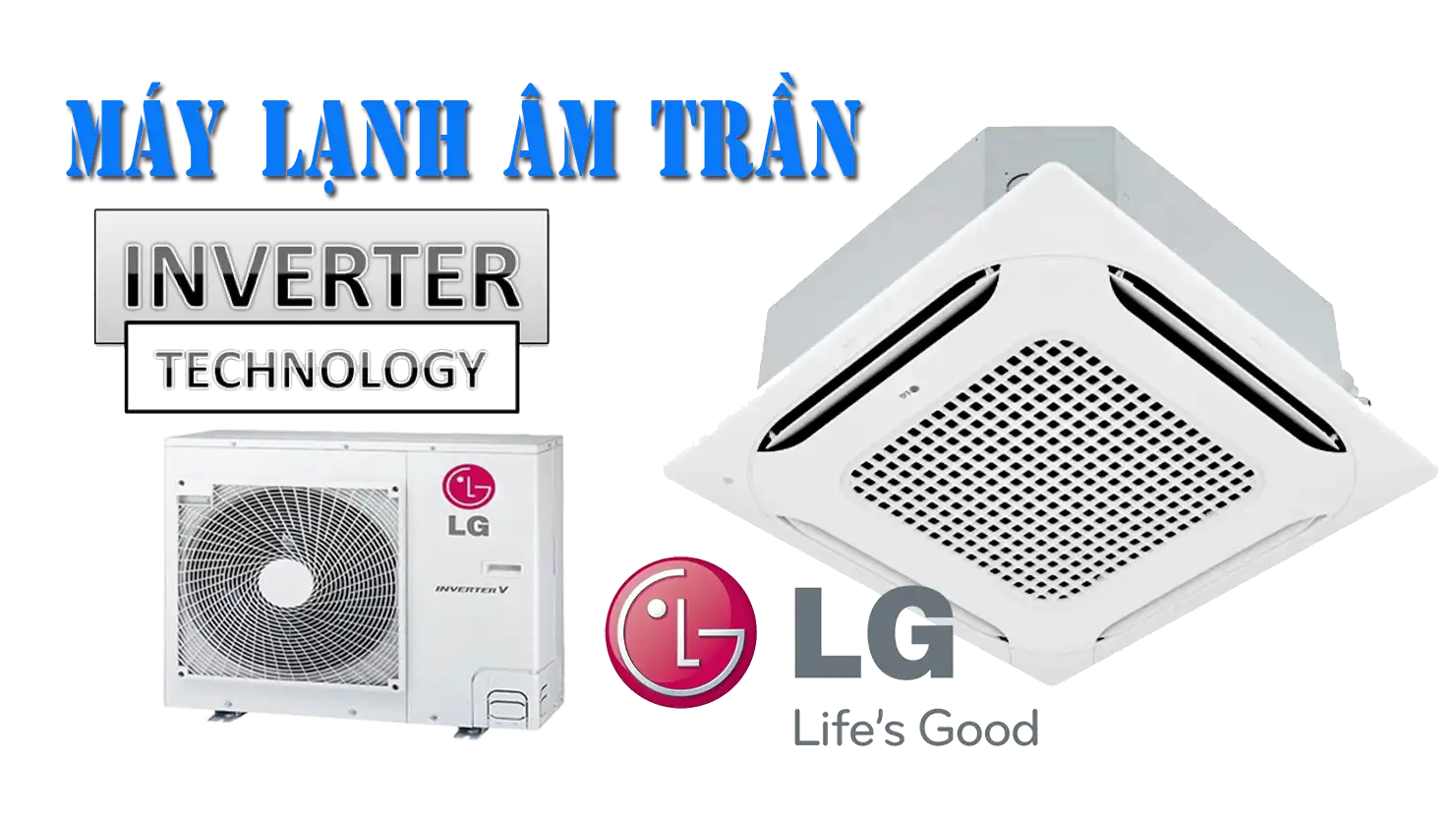 Lắp Máy Lạnh Âm Trần LG giá rẻ