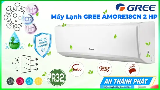 Máy Lạnh GREE AMORE18CN 2 HP