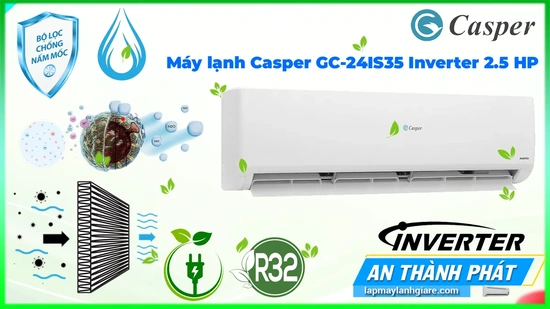 Máy lạnh Casper GC-24IS35 Inverter 2.5 HP