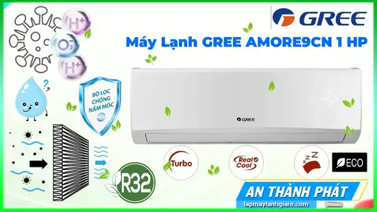 Máy Lạnh GREE AMORE9CN 1 HP