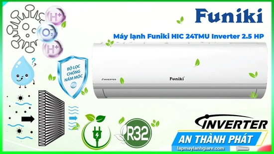 Máy lạnh Funiki HIC 24TMU Inverter 2.5 HP