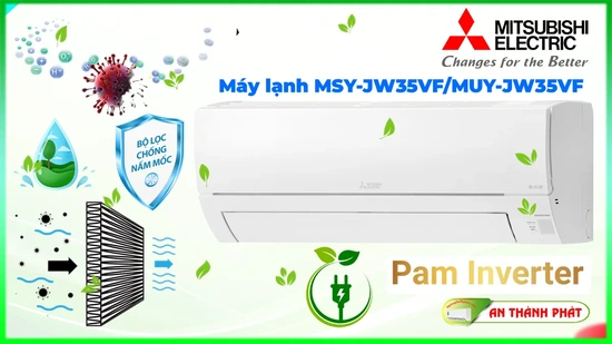 Máy lạnh Mitsubishi Electric MSY-JW35VF Inverter 1.5 HP