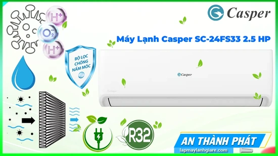 Máy Lạnh Casper SC-24FS33 2.5 HP
