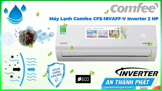 Máy Lạnh Comfee CFS-18VAFF-V Inverter 2 HP