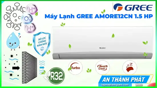 Máy Lạnh GREE AMORE12CN 1.5 HP