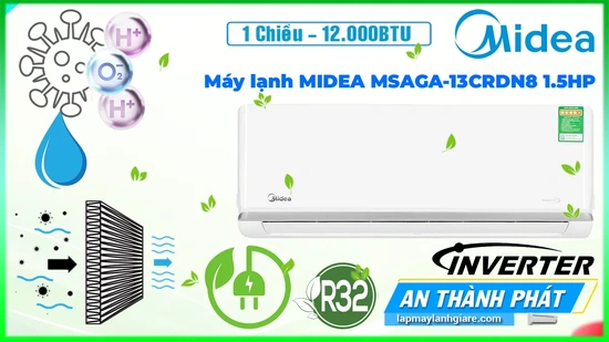 Máy lạnh MIDEA MSAGA-13CRDN8 1.5HP,MSAGA-13CRDN8,may lanh MSAGA-13CRDN8,may lanh MSAGA-13CRDN8,mua MSAGA-13CRDN8,ban MSAGA-13CRDN8,may lanh MSAGA-13CRDN8,dieu hoa MSAGA-13CRDN8,dieu hoa MSAGA-13CRDN8,dieu hoa MSAGA-13CRDN8,máy điều hòa MIDEA inverter MSAGA-13CRDN8,Máy lạnh MIDEA MSAGA-13CRDN8 Inverter 1.5HP,Điều Hòa MIDEA MSAGA-13CRDN8 Inverter 1.5HP