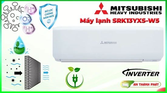 Máy lạnh Mitsubishi Heavy SRK13YXS-W5 Inverter 1.5 HP