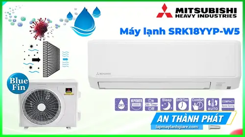 Máy lạnh Mitsubishi Heavy SRK18YYP-W5 Inverter 2 HP