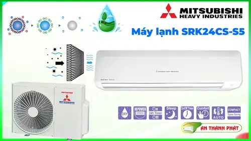 Máy lạnh Mitsubishi Heavy SRK24CS-S5 Inverter 2.5 HP