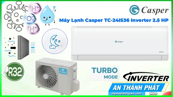 Máy Lạnh Casper TC-24IS36 Inverter 2.5 HP