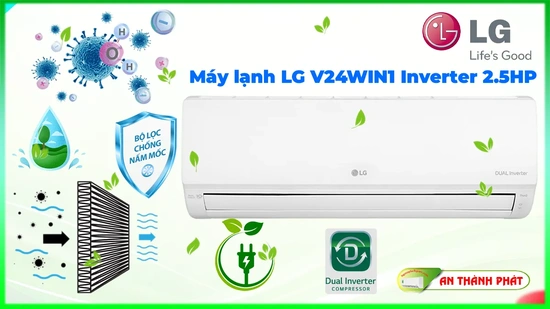 Máy lạnh LG V24WIN1 Inverter 2.5 HP
