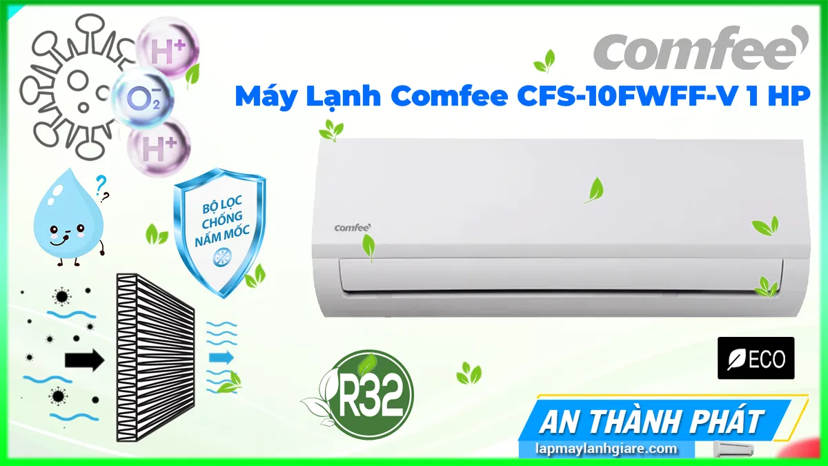 Máy Lạnh Comfee CFS-10FWFF-V 1 HP