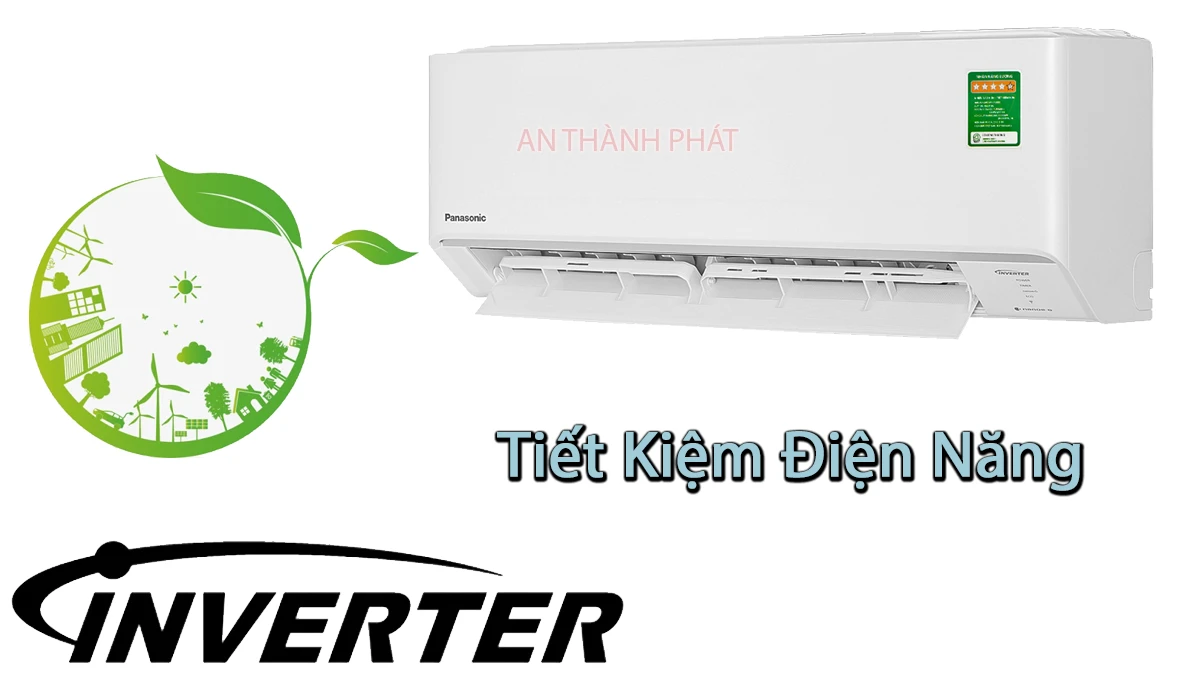 công nghệ inverter kết hợp AI Eco CU/CS-RU12AKH-8