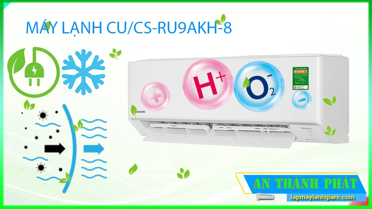 vài nết về máy lạnh panasonic CU/CS-RU9AKH-8