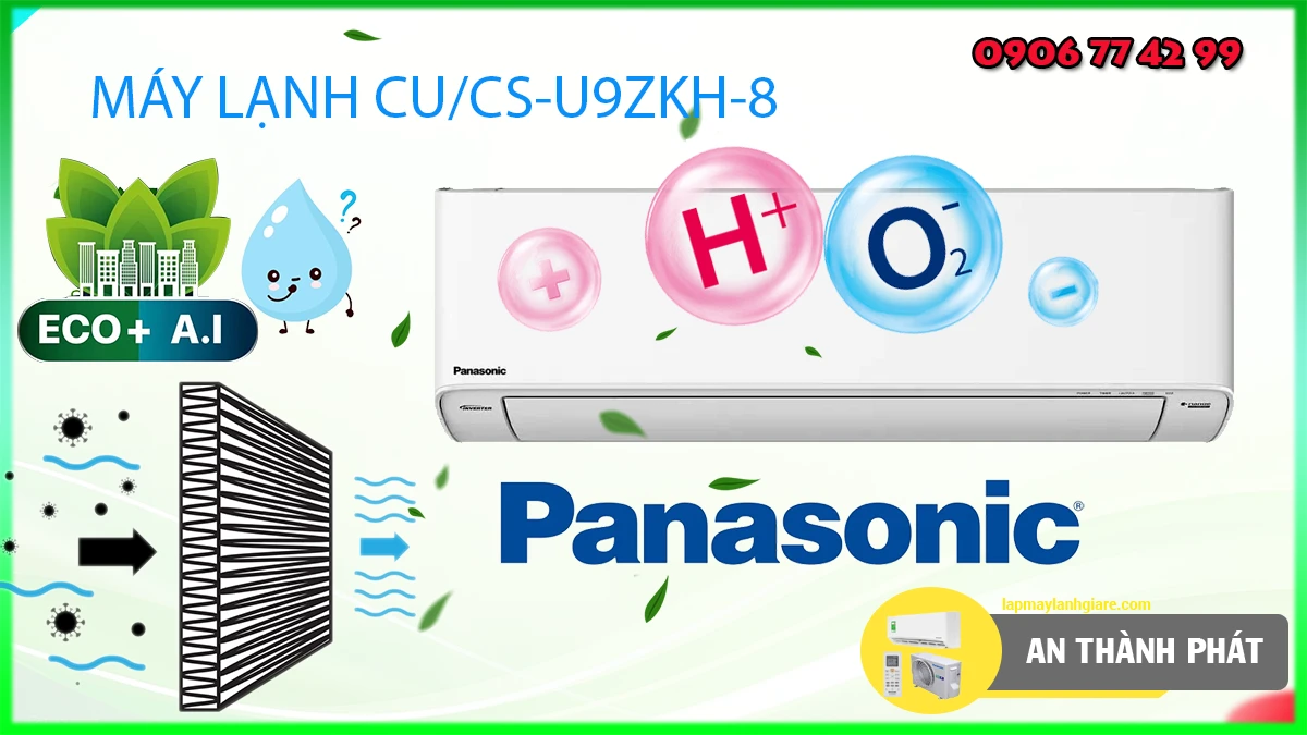 vài nét về máy lạnh CU-CS-U9ZKH-8