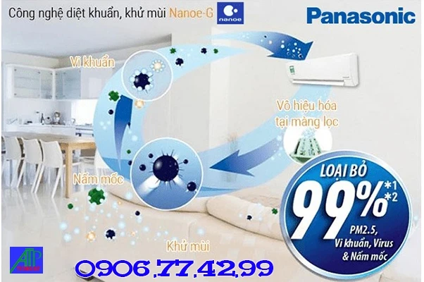 công nghệ lọc khí và lọc bụi CU/CS-RU9AKH-8