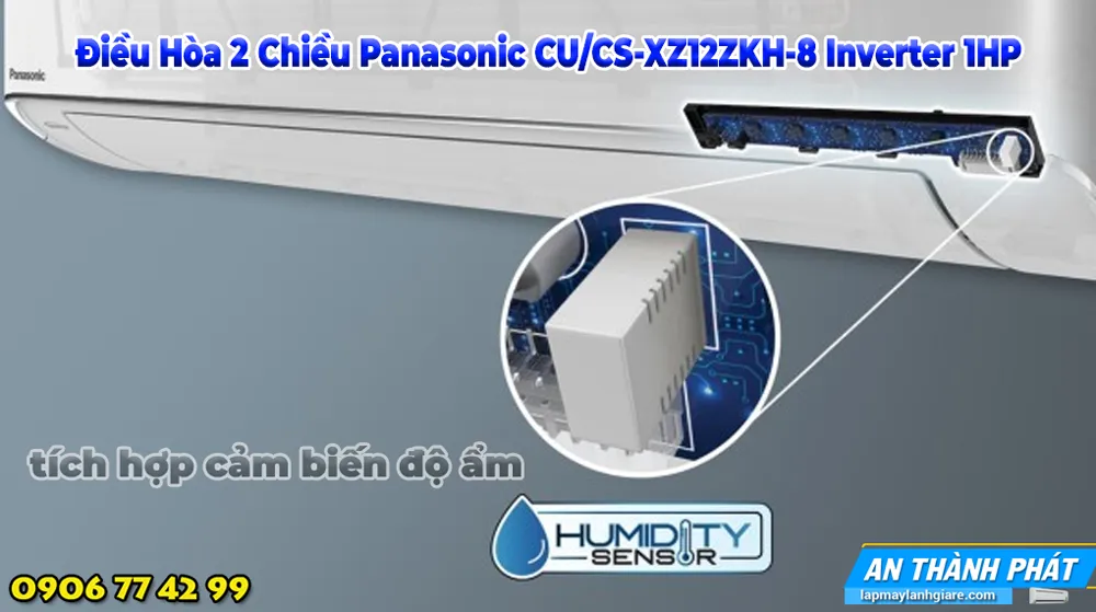 Điều Hòa 2 Chiều Panasonic CU/CS-XZ12ZKH-8 Inverter 1.5 HP 