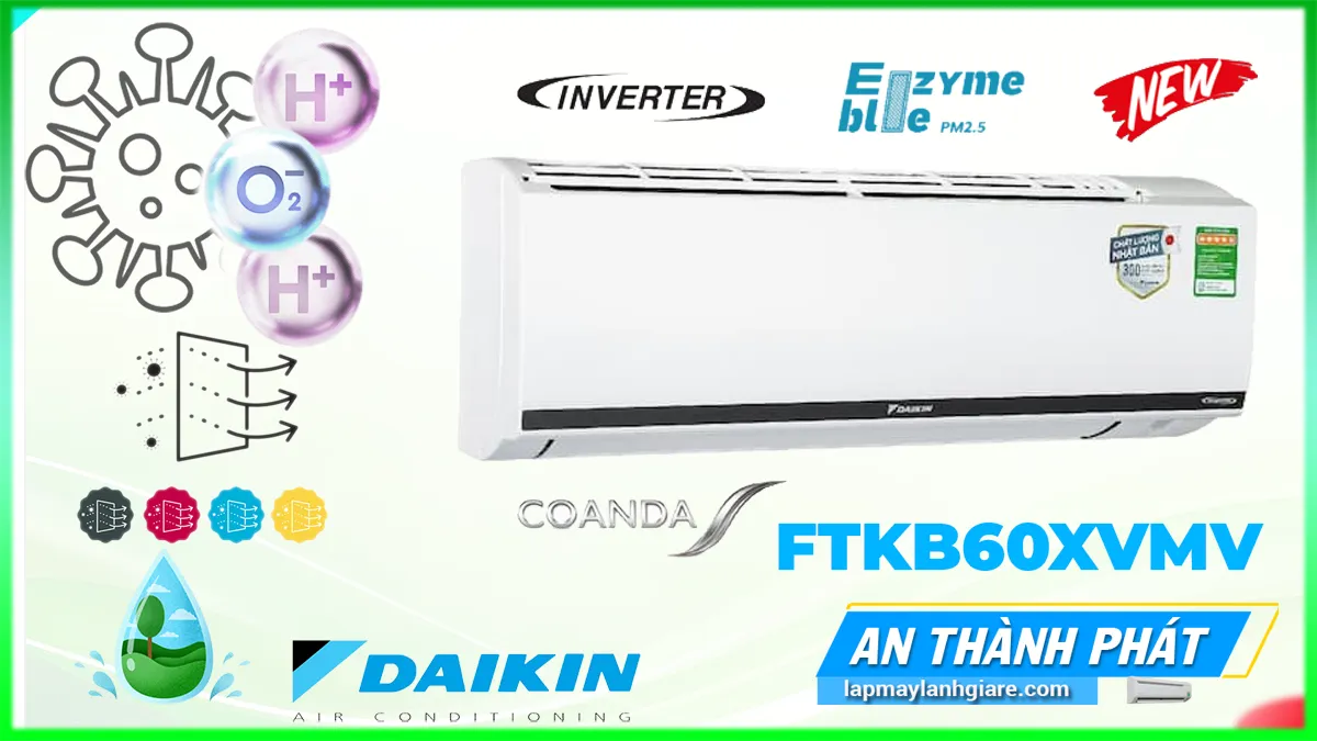 Máy Lạnh Daikin FTKB60XVMV Inverter 2.5 HP 