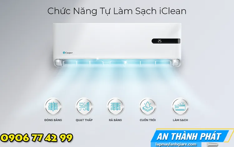 Máy lạnh Casper GC-09IB36 Inverter 1 HP