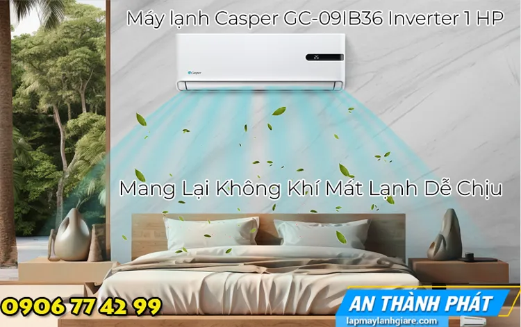 Máy lạnh Casper GC-09IB36 Inverter 1 HP
