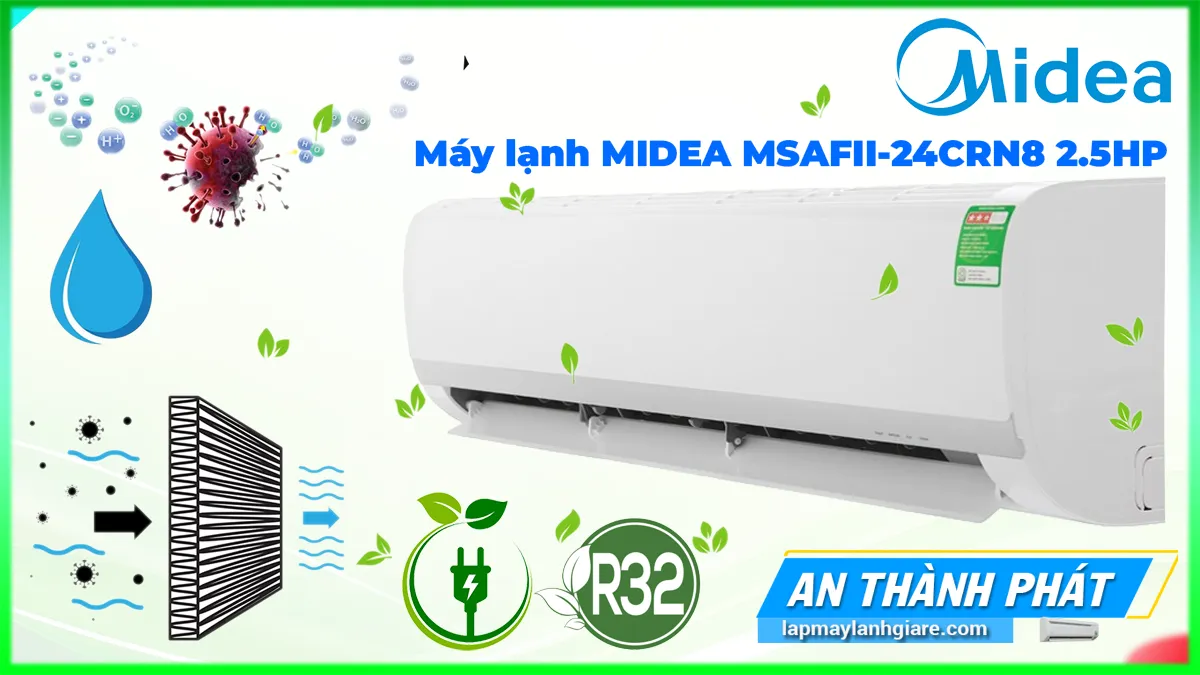 Máy lạnh MIDEA MSAFII-24CRN8 2.5HP,MSAFII-24CRN8,may lanh MSAFII-24CRN8,may lanh MSAFII-24CRN8,mua MSAFII-24CRN8,ban MSAFII-24CRN8,may lanh MSAFII-24CRN8,dieu hoa MSAFII-24CRN8,dieu hoa MSAFII-24CRN8,dieu hoa MSAFII-24CRN8,máy điều hòa MIDEA inverter MSAFII-24CRN8,Máy lạnh MIDEA MSAFII-24CRN8 2.5HP,điều hòa MIDEA MSAFII-24CRN8 2.5HP
