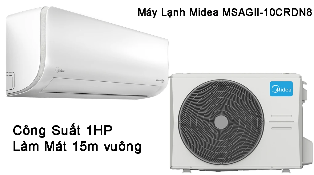 midea thương hiệu máy lạnh giá rẻ MSAGII-10CRDN8
