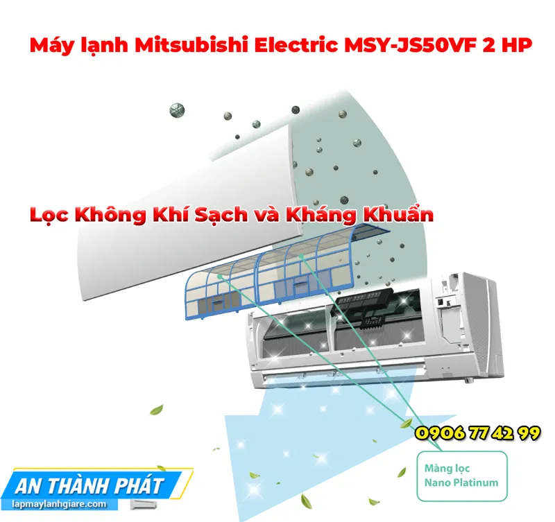 Máy lạnh Mitsubishi Electric MSY-JS50VF 2 HP