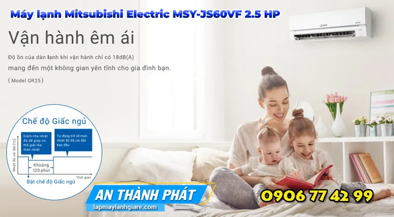 Máy lạnh Mitsubishi Electric MSY-JS60VF 2.5 HP