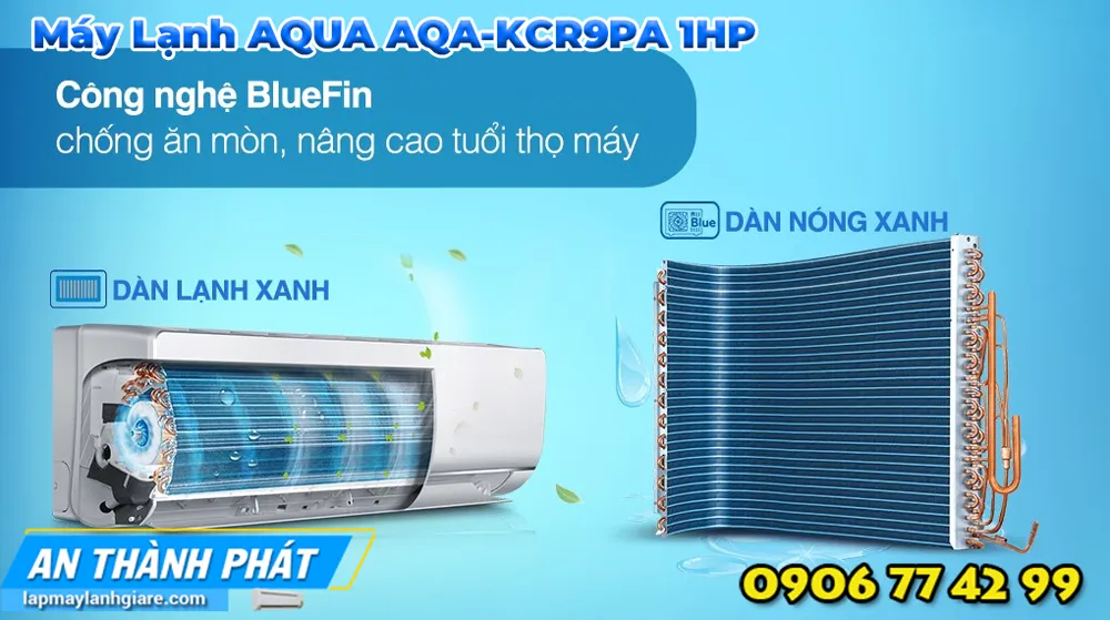 Máy Lạnh AQUA AQA-KCR9PA 1HP