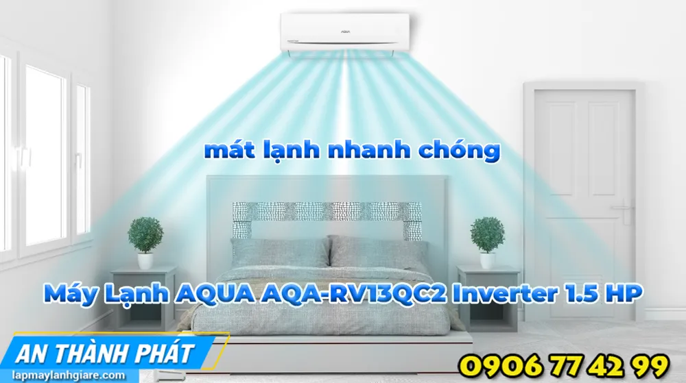 Máy Lạnh AQUA AQA-RV13QC2 Inverter 1.5 HP