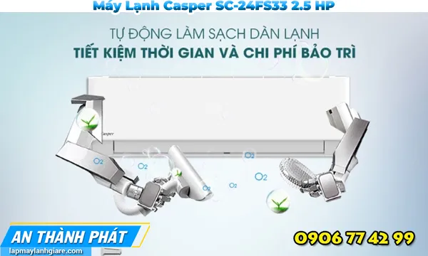 Máy Lạnh Casper SC-24FS33 2.5 HP