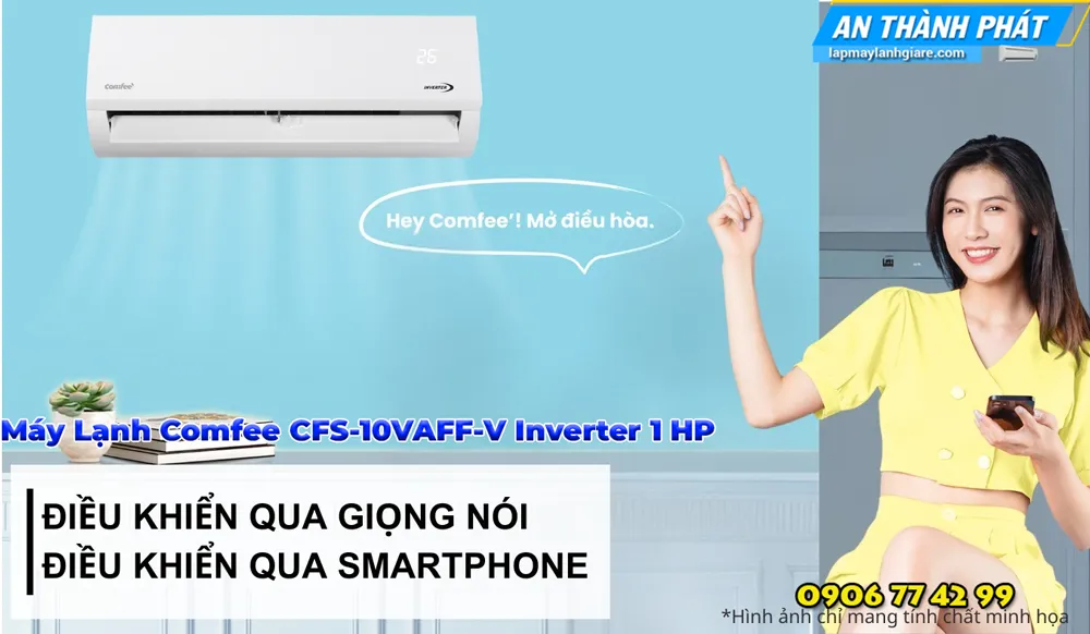 Máy Lạnh Comfee CFS-10VAFF-V Inverter 1 HP