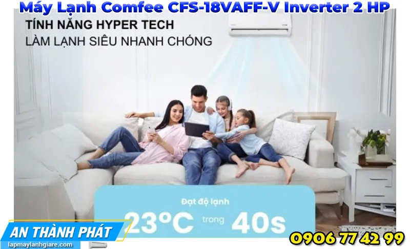 Máy Lạnh Comfee CFS-18VAFF-V Inverter 2 HP