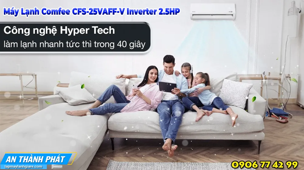Máy Lạnh Comfee CFS-25VAFF-V Inverter 2.5HP