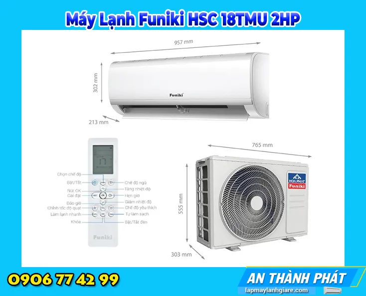 Máy Lạnh Funiki HSC 18TMU 2HP