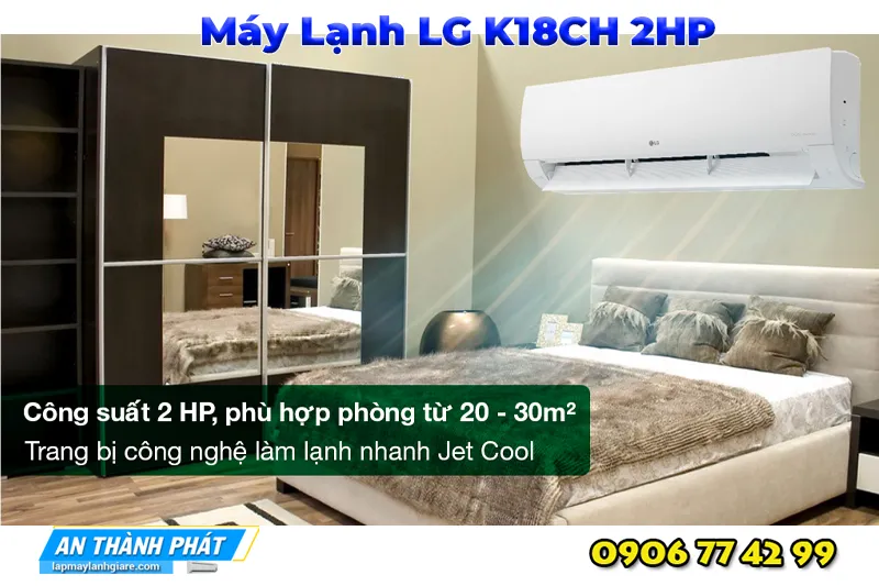 Máy Lạnh LG K18CH 2HP