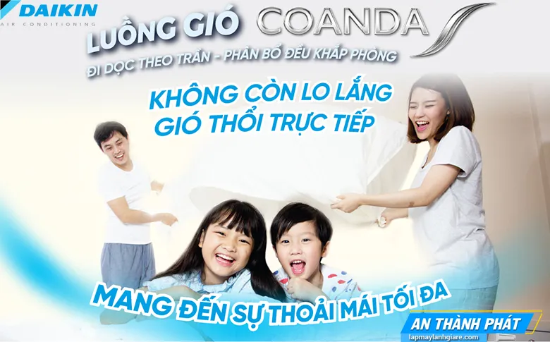 Máy lạnh Daikin FTKF50XVMV làm mát lạnh luồn gió thông minh 