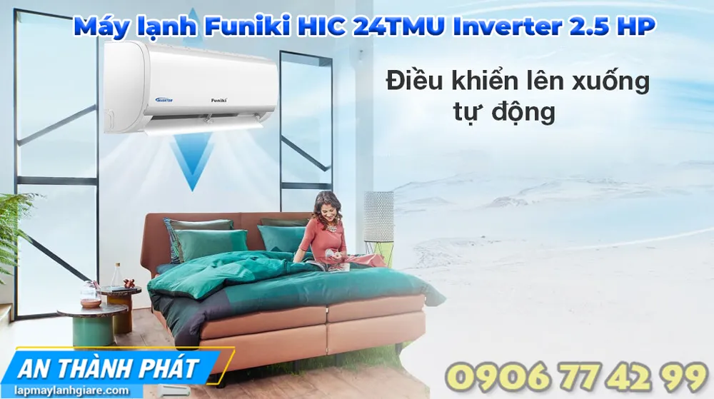 Máy lạnh Funiki HIC 24TMU Inverter 2.5 HP
