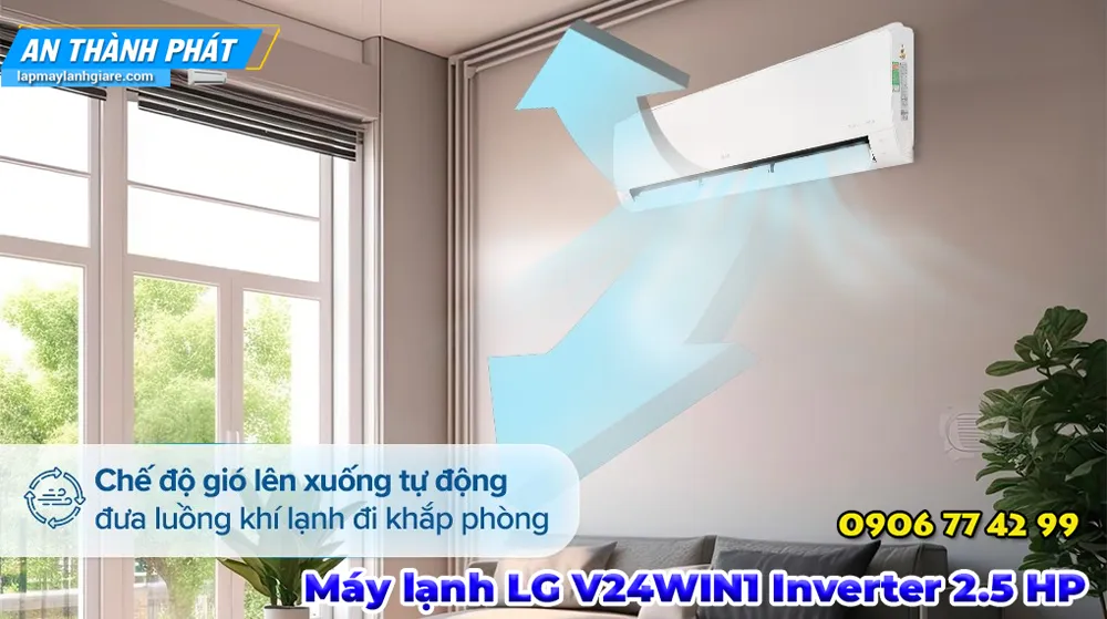 Máy lạnh LG V24WIN1 Inverter 2.5 HP