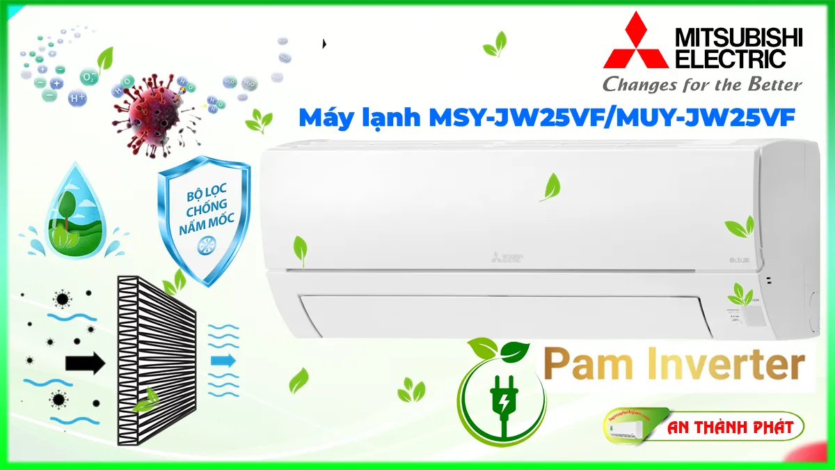 Máy lạnh Mitsubishi Electric MSY-JW25VF Inverter 1 HP