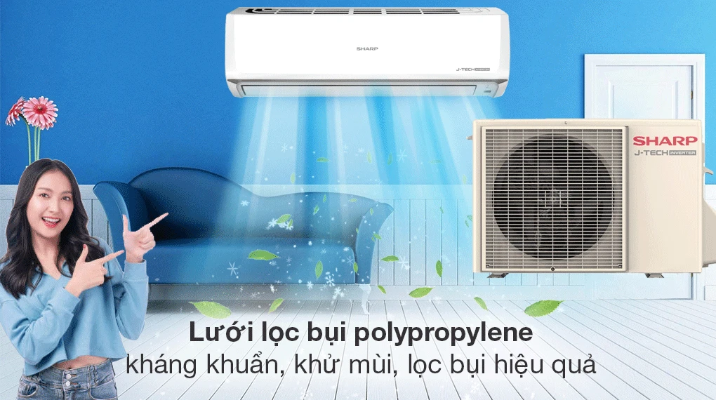 sharp là một trong những thương hiệu máy lạnh đánh giá cao AH-X18ZEW