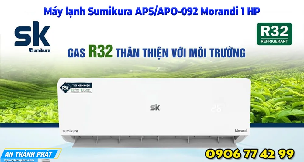 Máy lạnh Sumikura APS/APO-092 Morandi 1 HP